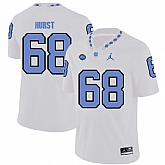 North Carolina Tar Heels 68 James Hurst White College Football Jersey Dzhi,baseball caps,new era cap wholesale,wholesale hats